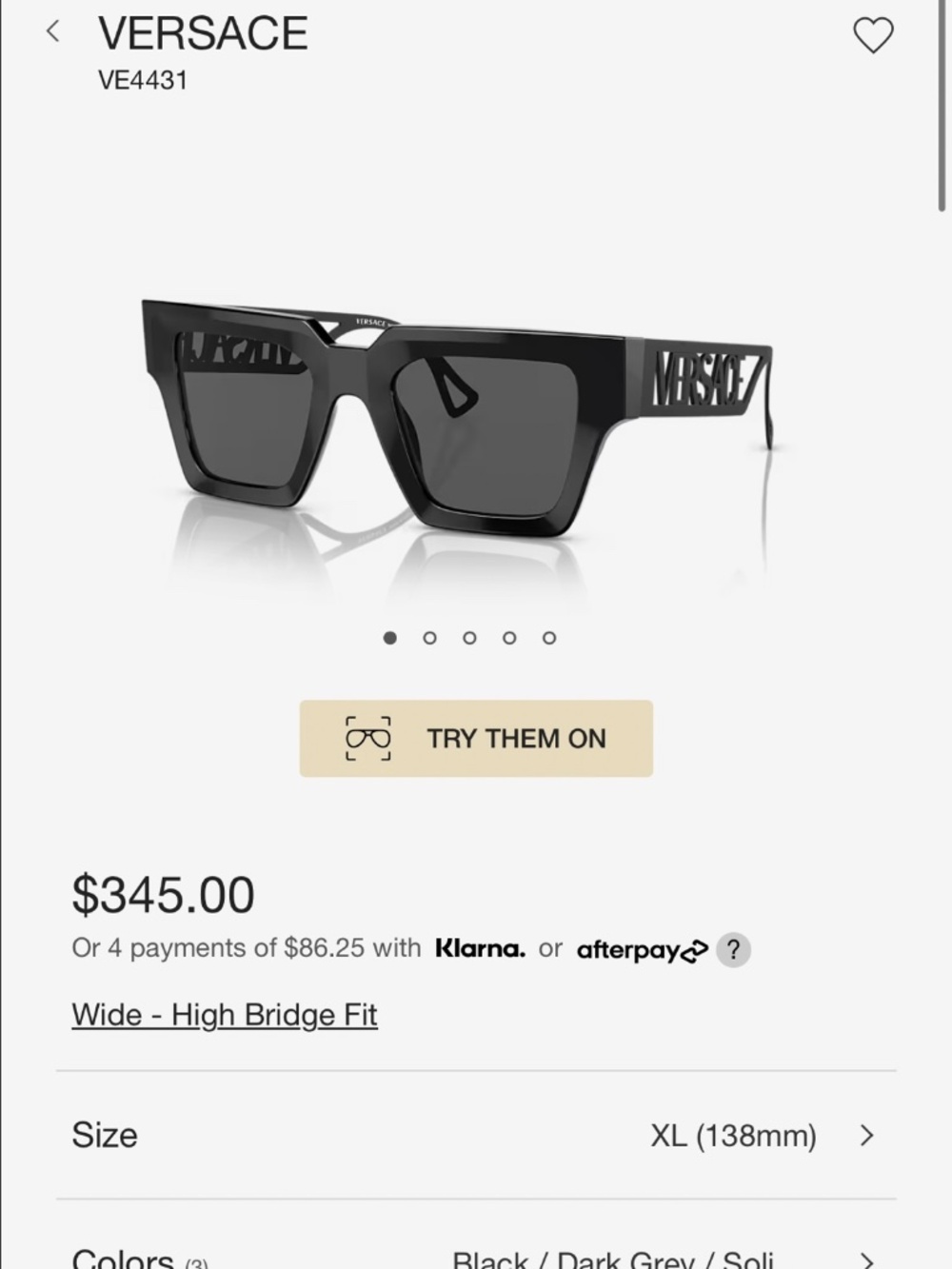 Versace sunglasses